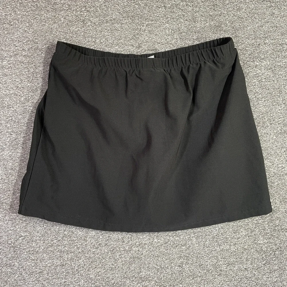 Nike Skort Dri-FIT Womens M 8-10 Black Athleti Tennis Golf Running